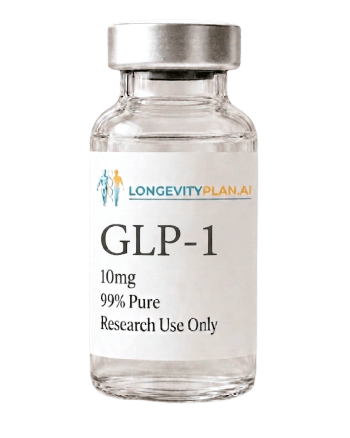 GLP-1 10mg research-use-only vial