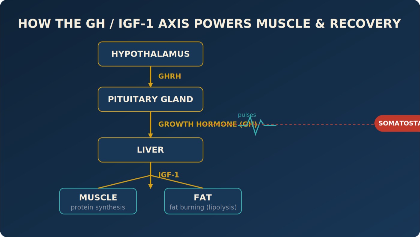 How the GH/IGF-1 Axis Powers Muscle and Recovery