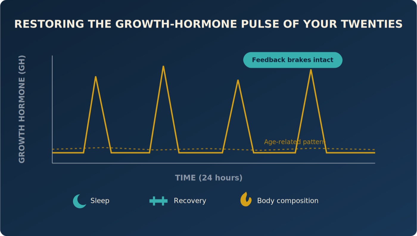 Restoring the Growth-Hormone Pulse of Your Twenties