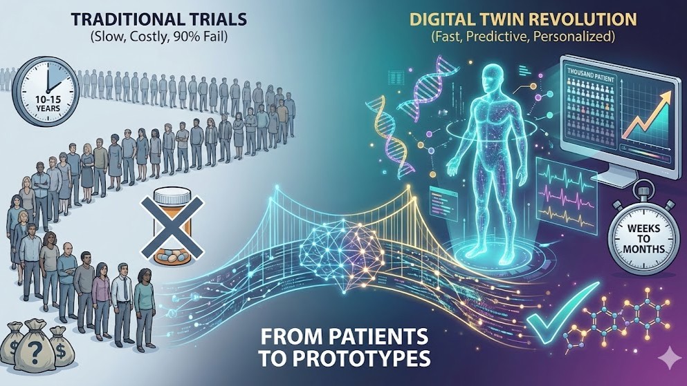 How Digital Twins Could Redefine Clinical Trials