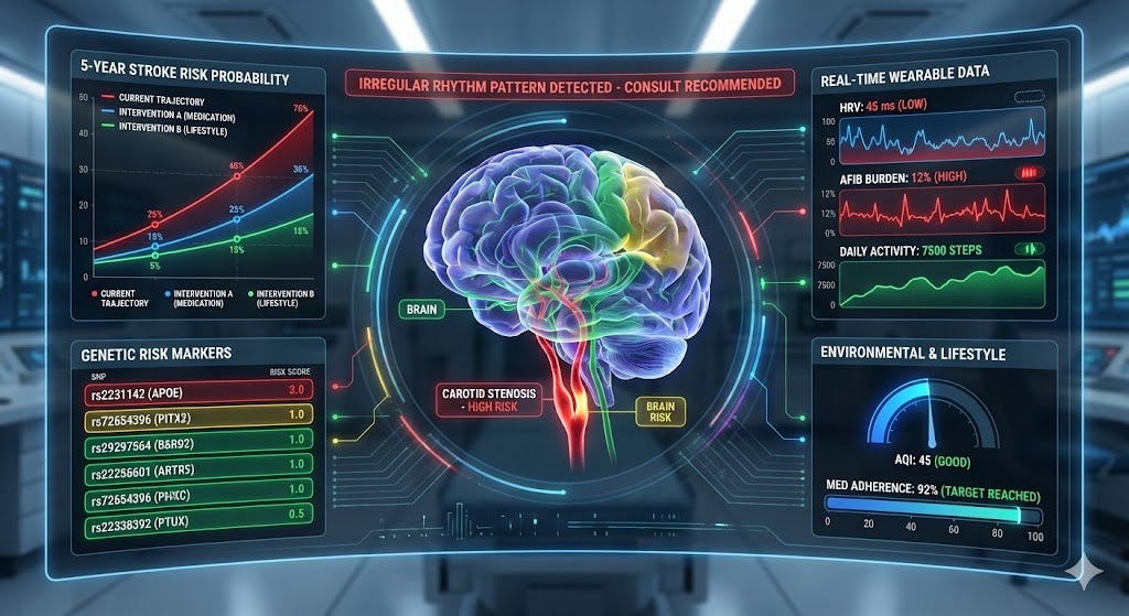 Personalized digital twin dashboard