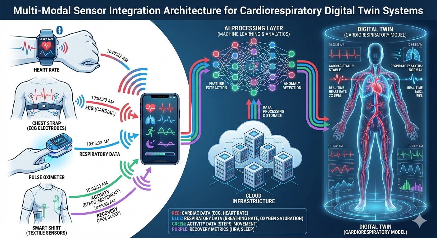 Beyond the Wearable: Multi-Modal Data Fusion for Your Digital Twin