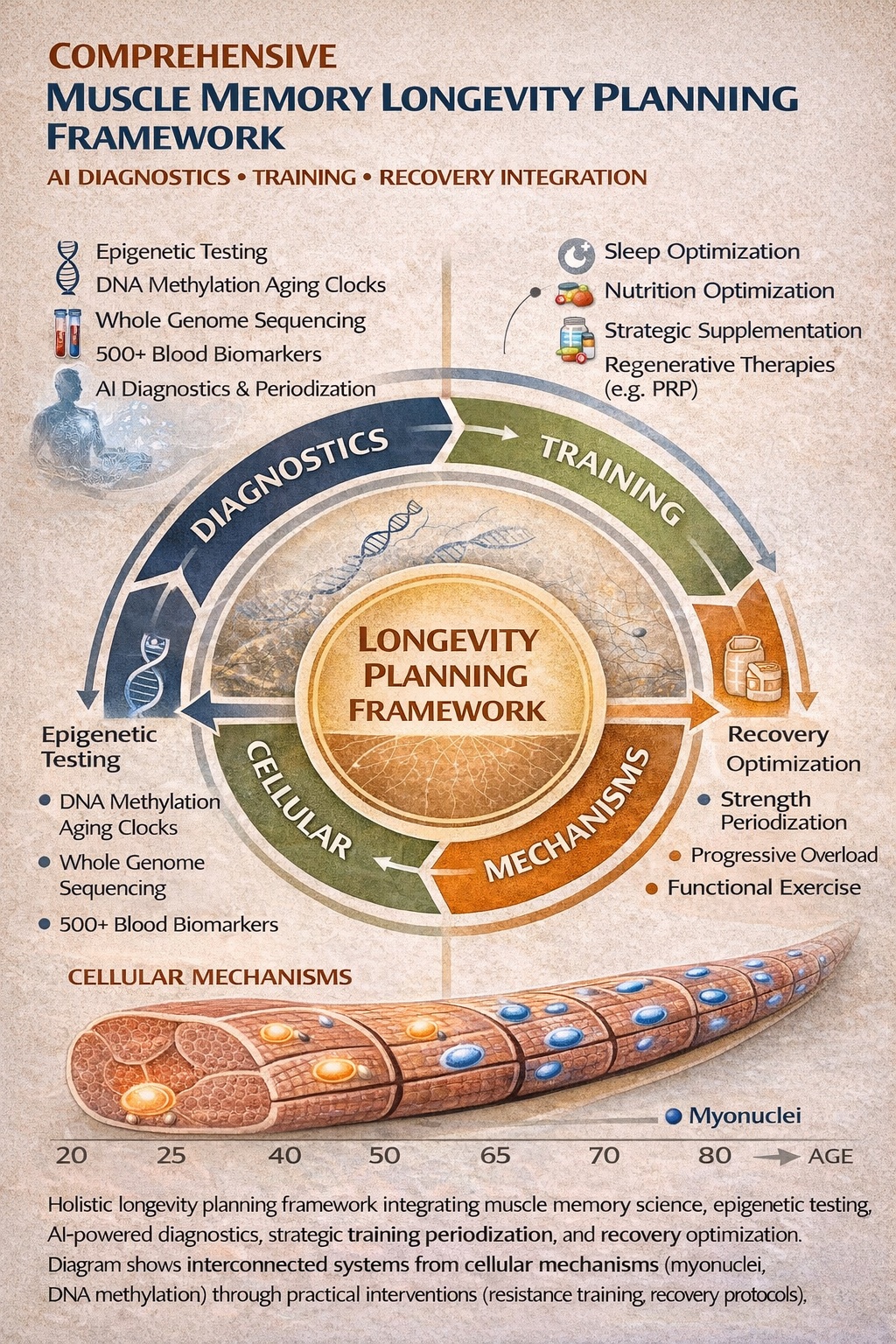 Holistic longevity planning framework