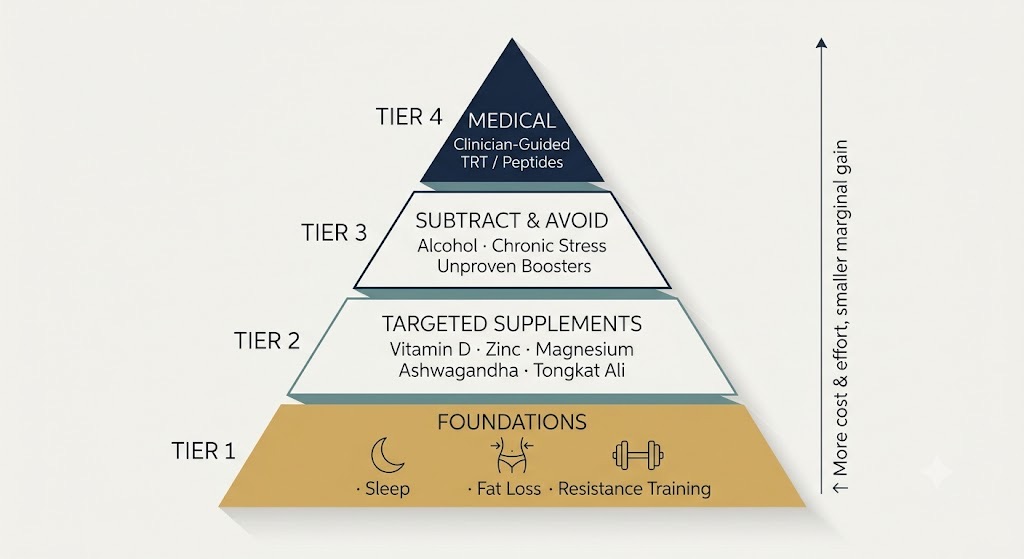 The testosterone pyramid