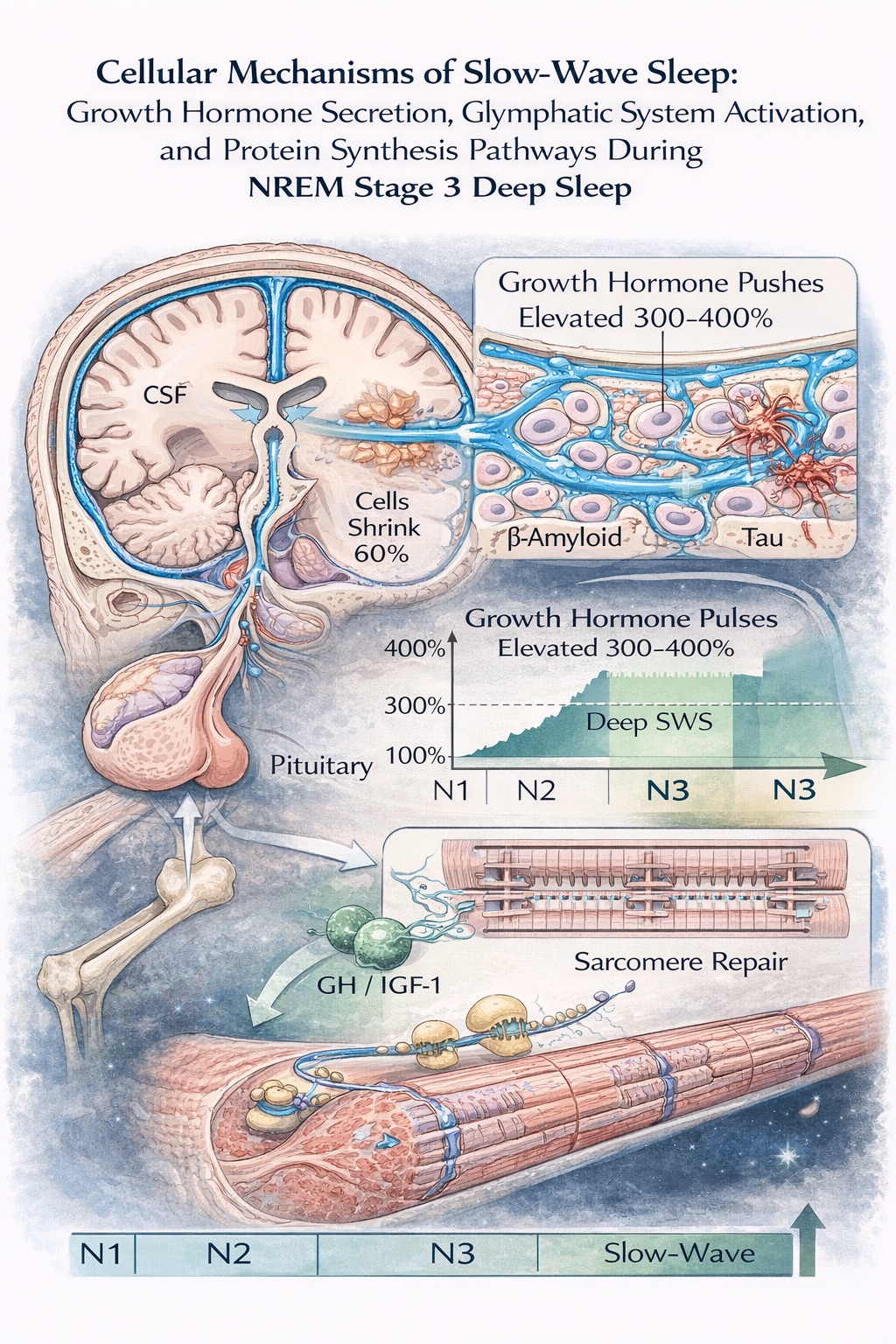 Cellular mechanisms of slow-wave sleep recovery